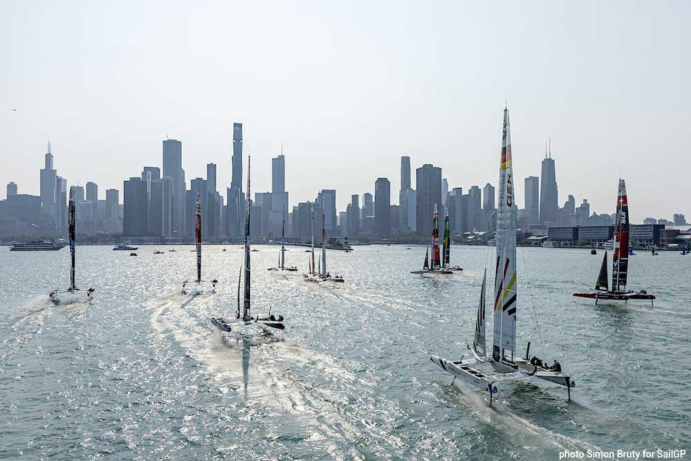 Sail GP • Season 4: Chicago raises its curtain on the most important (…]