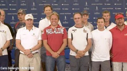 Trapani Louis Vuitton Acts 8&9 Skippers' Press Conference